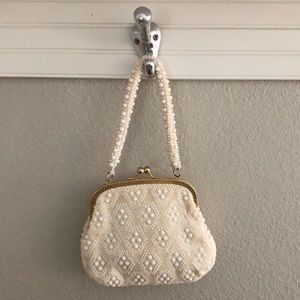 Vintage Glass beaded Purse